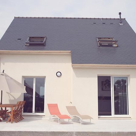 Maison Neuve A 350M De La Plage La Casa Sovaina Cleder Bagian luar foto
