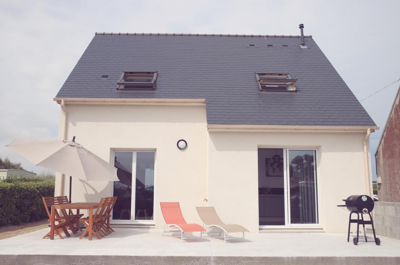 Maison Neuve A 350M De La Plage La Casa Sovaina Cleder Bagian luar foto